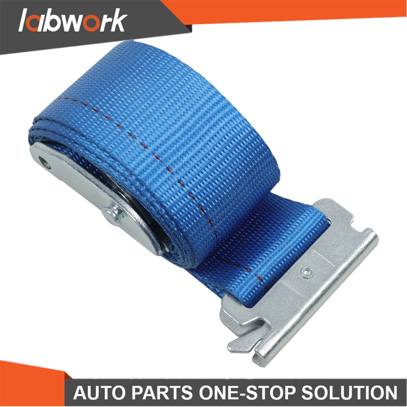 Labwork E Track Tie-Down Rail Kit 2× 5' E Track Rails 12’ 16’ 20’ Ratchet Straps