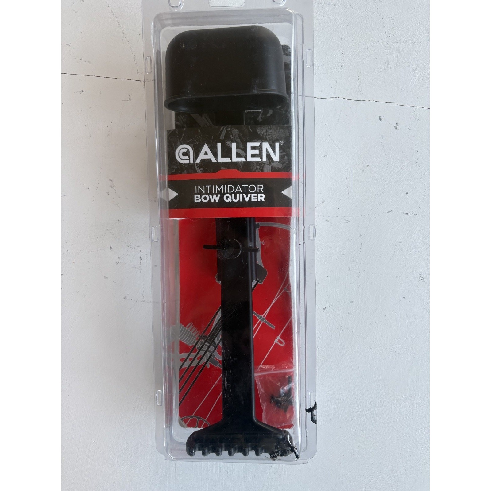 Allen Intimidator Bow Quiver 7031A Holds 4 Carbon Aluminum or Fiberglass Arrows
