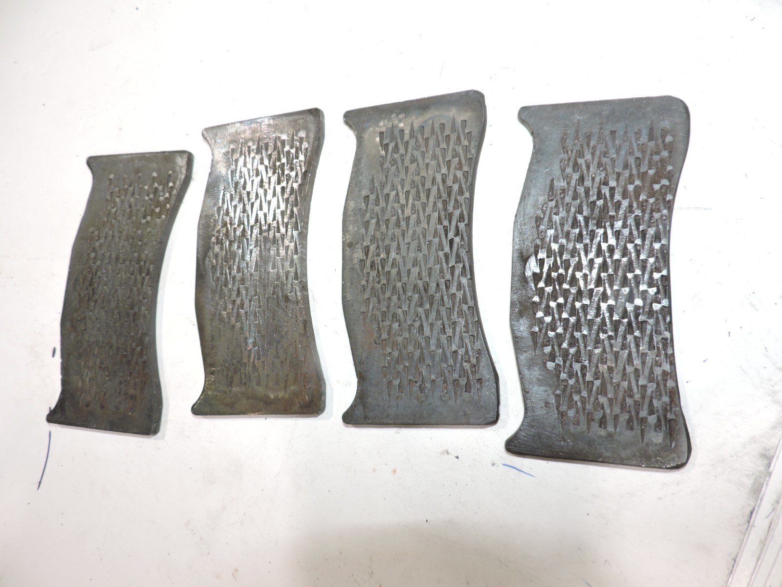 Performance Friction Brembo rear brake pad spacers 7736 style .125 steel Nascar