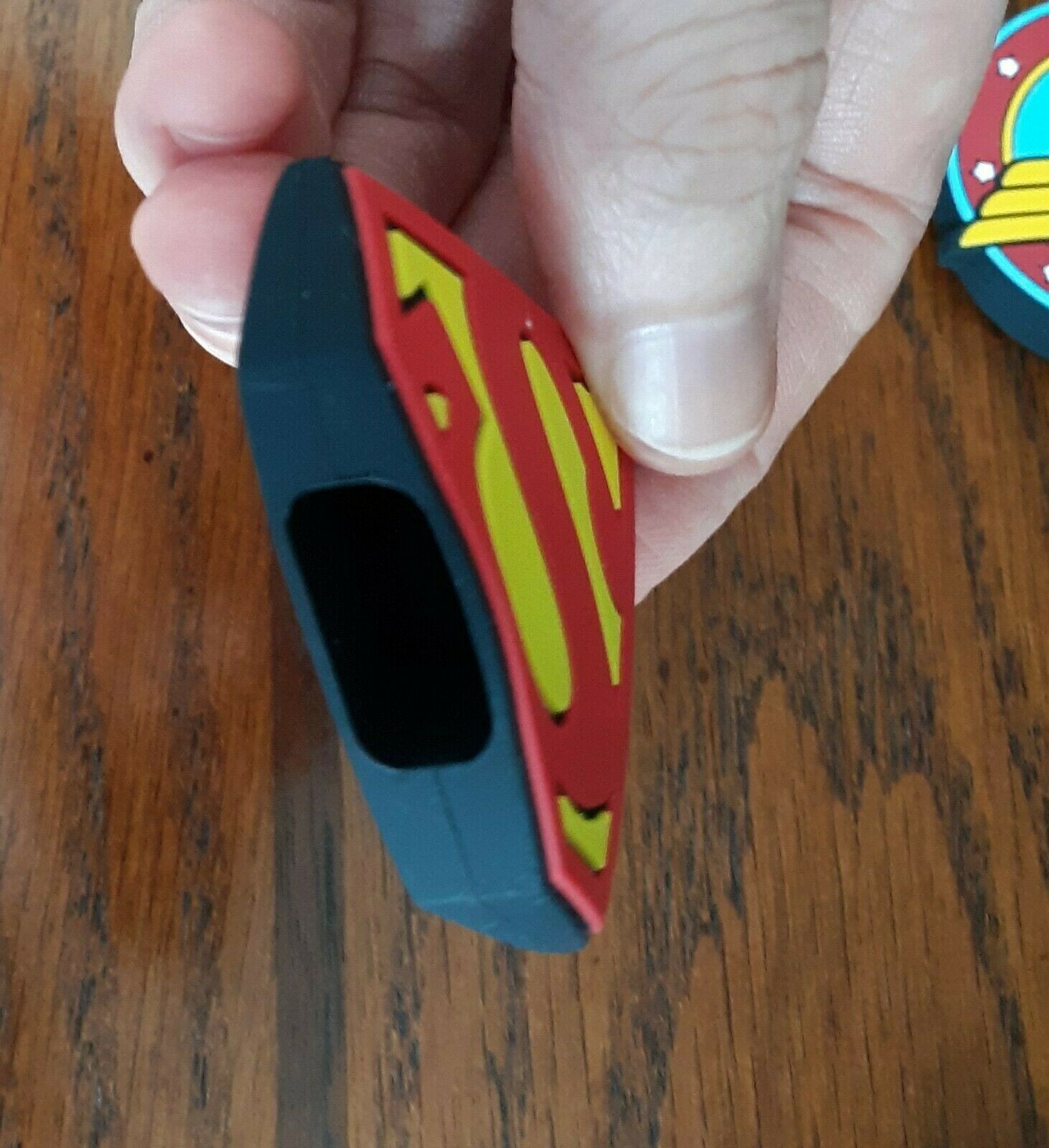 NO USB FLASHDRIVES JUST 9 EMPTY CASES--Emtec DC Comics 3D Keychains! CASES ONLY!