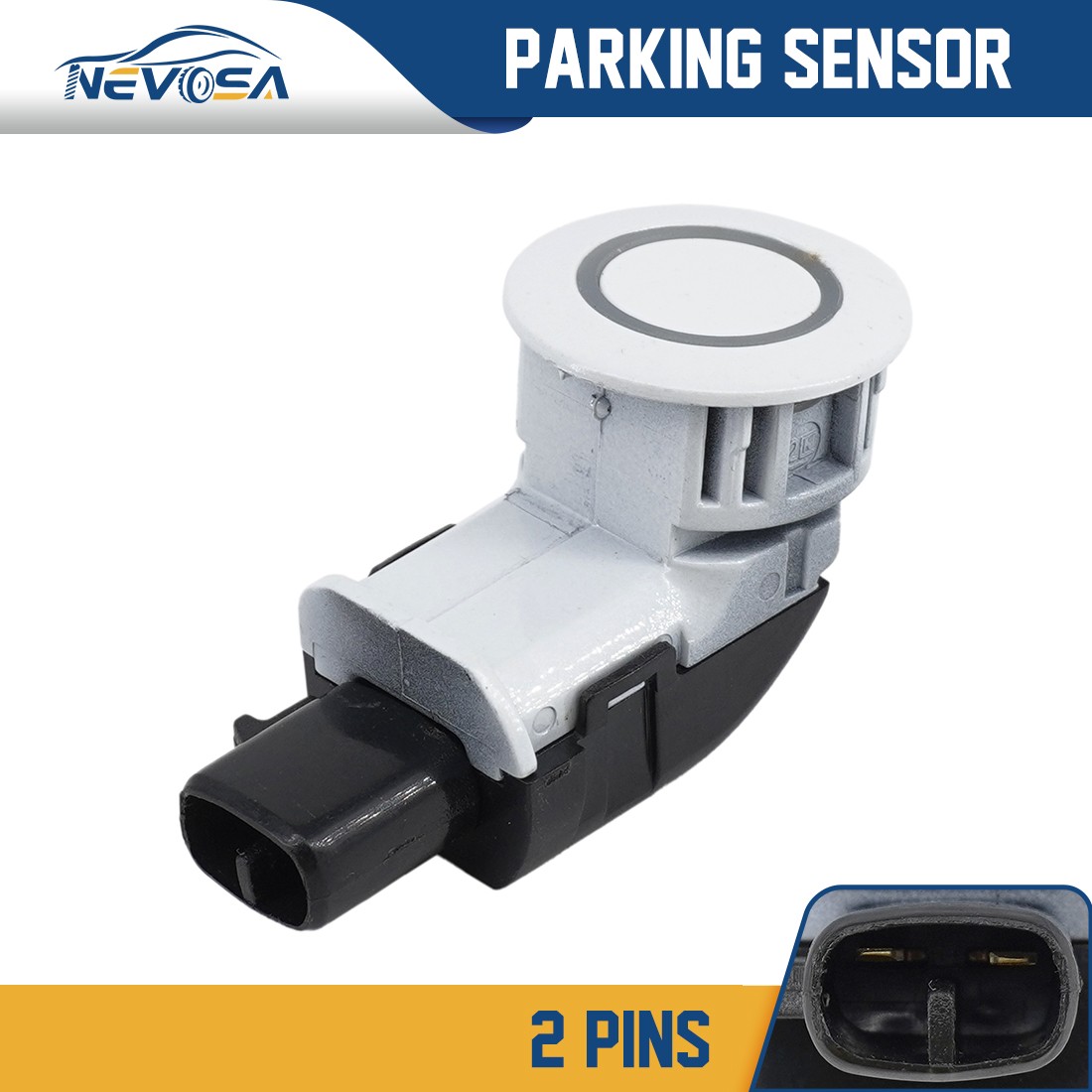 PDC Parking Sensor Rear For Toyota Sienna 2006-2010 White 89341-45030-A0