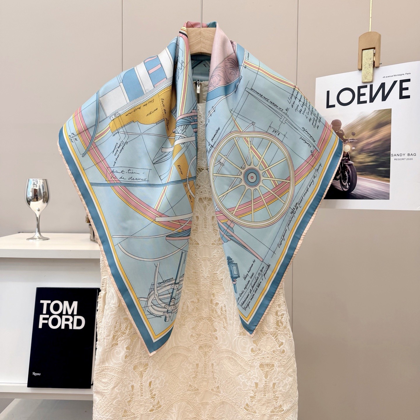 2026 NEW Women Scarf Wrap Hair Ribbon Handle Neck Accessories2 8