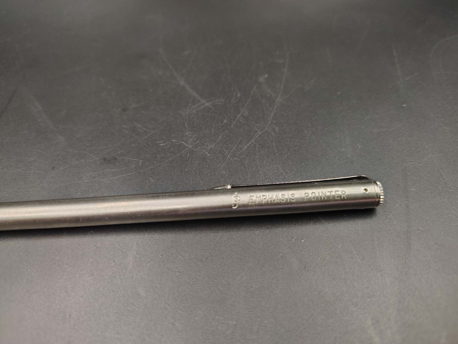 Vintage EMPHASIS Pointer Telescoping 25” Stainless With Pocket Clip JAPAN