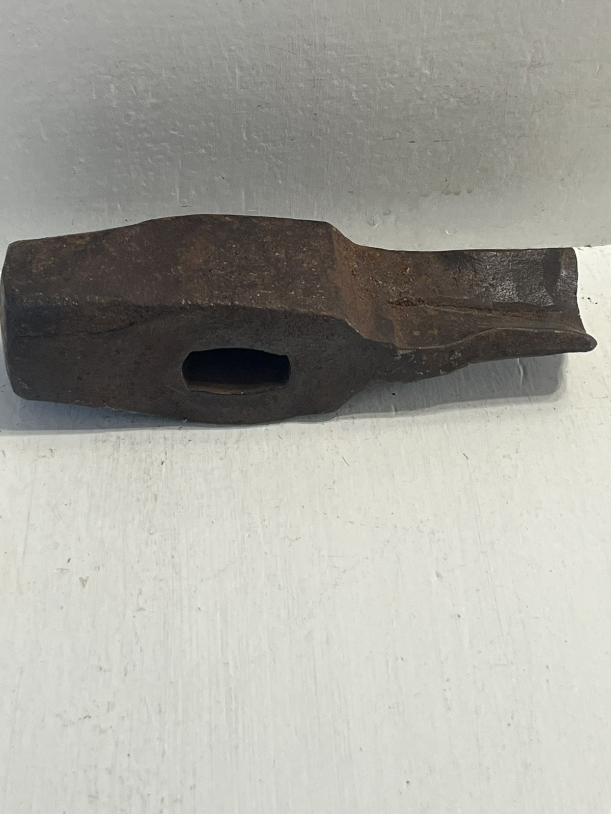 - 1.6 Pound Antique Blacksmith Hammer Steel Head Vintage Hand Tools