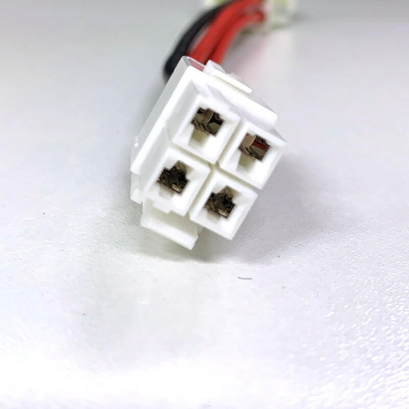 For ICOM Kenwood 6-Pin to 4-Pin 12V PSU Power Cable Adapter PS-85 PS-125 PS-30