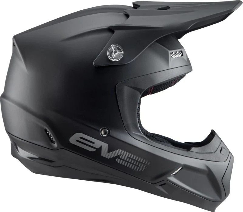 EVS  HE20T5S-BK-M T5 Solid Helmet Matte Black - Medium