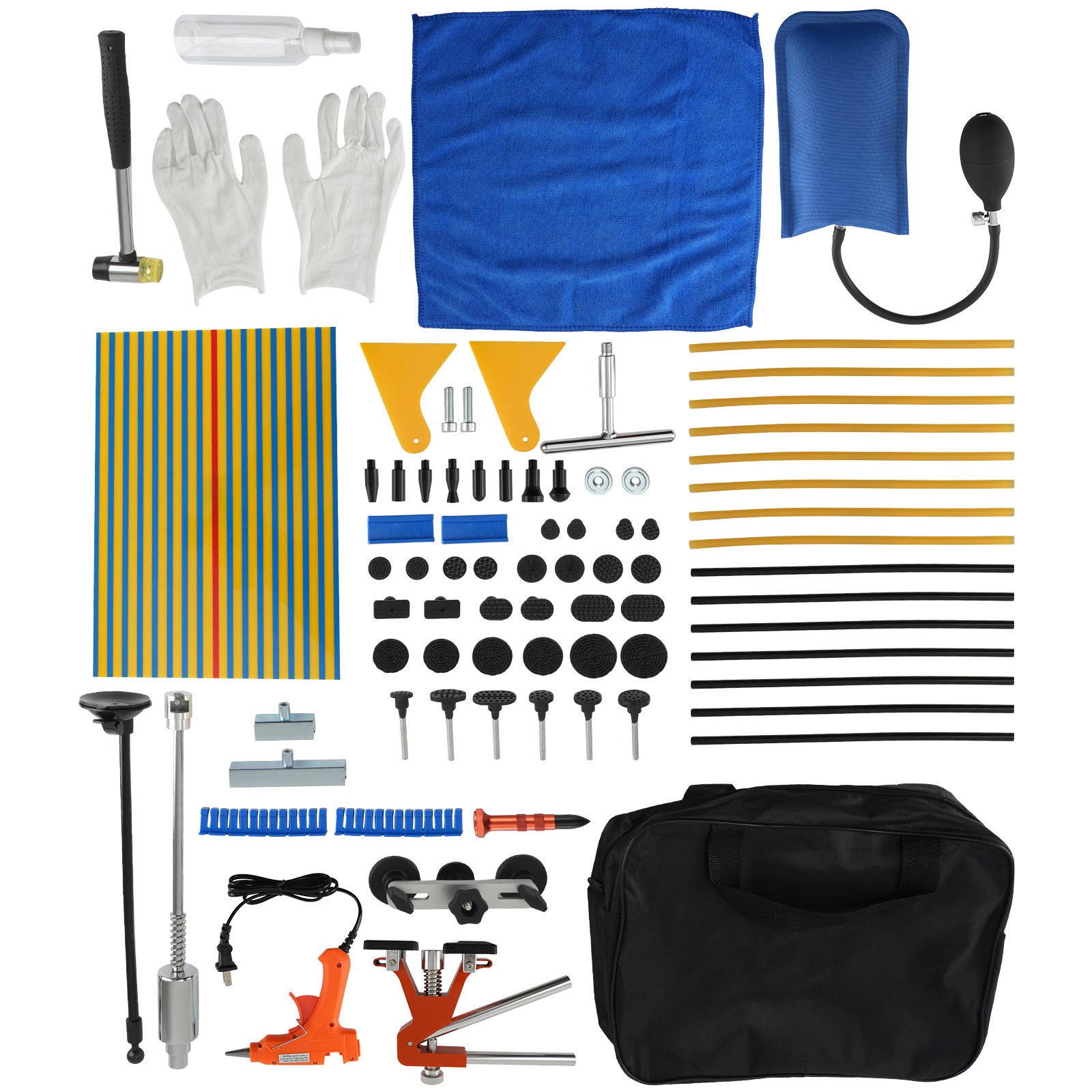 Auto Dent Lifter Tool Kit for Car Body Vehicle PDR Repair Puller Bridge Set