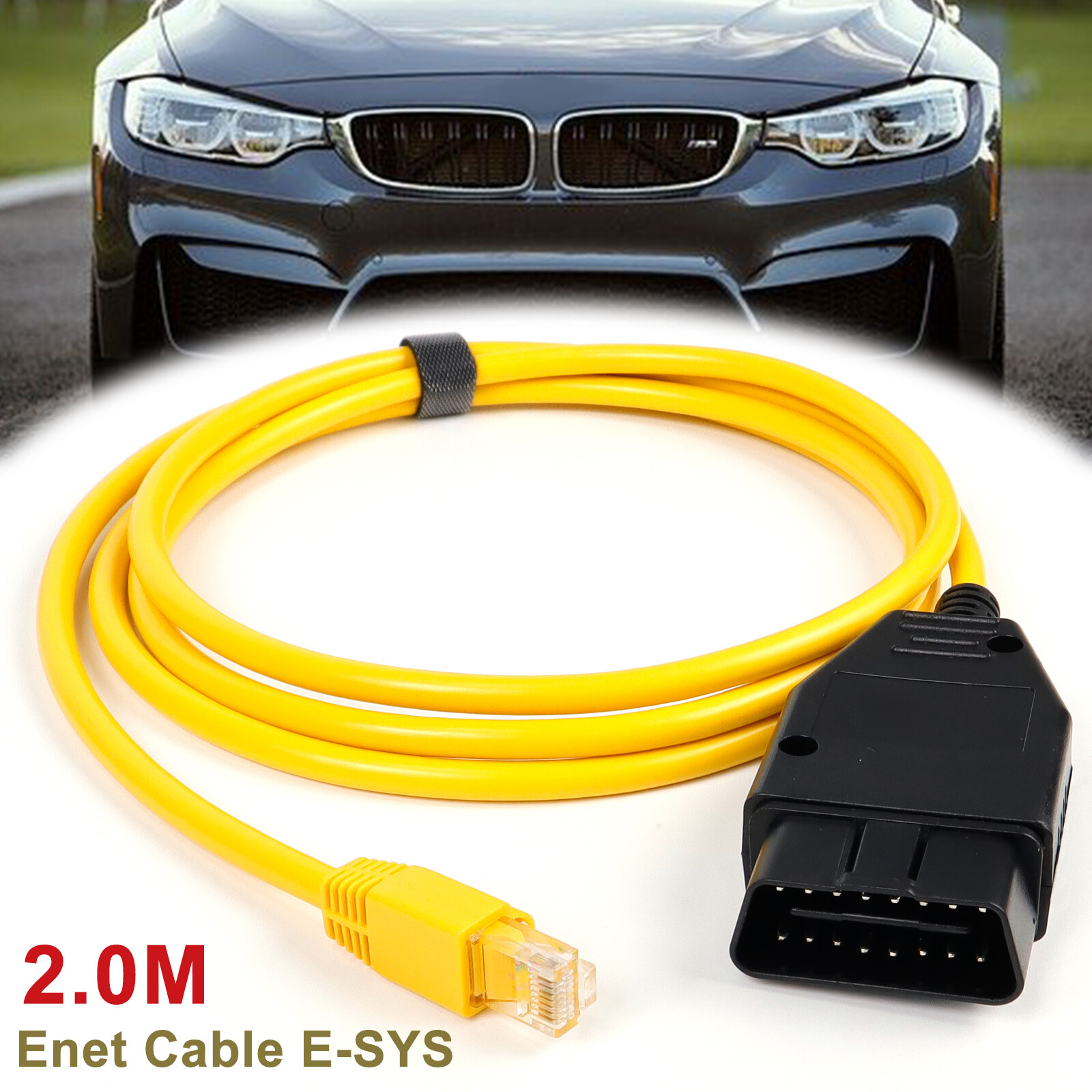 ENET OBD Cable For BMW F Series ICOM E SYS ISTA Bootmod3 Bimmercode OBD2 Coding.