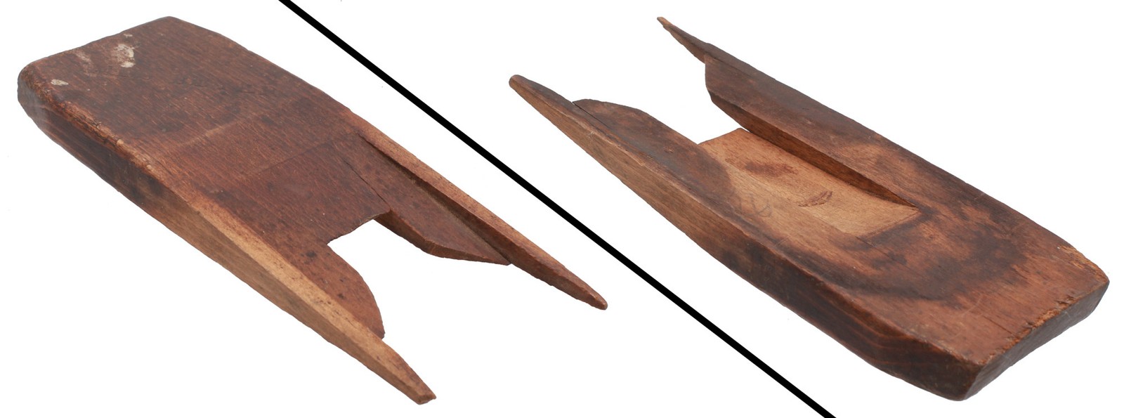 Orig. 2 1/8" Width Tapered Wedge for Wooden Bench Plane - mjdtoolparts