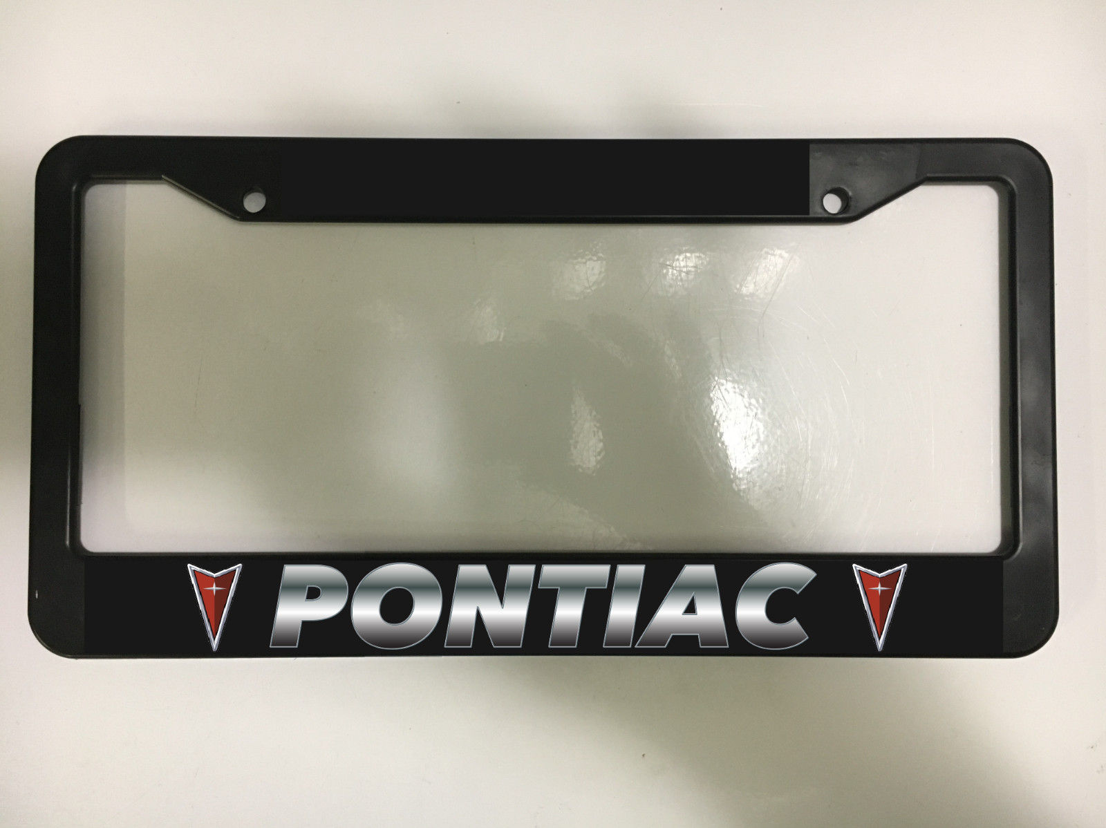 PONTIAC VIBE G6 G8 AZTEK GTO FIREBIRD BONNEVILLE Black License Plate Frame NEW