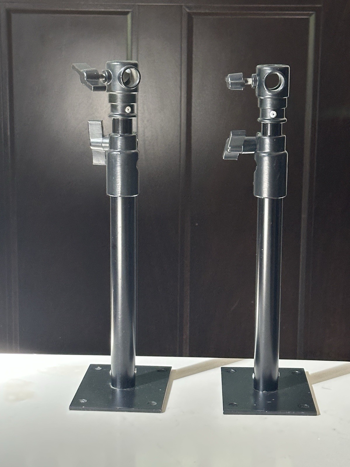 Flashpoint FP-WB1 Wall Mount Arms Mounting Plates Set READ Will Separate
