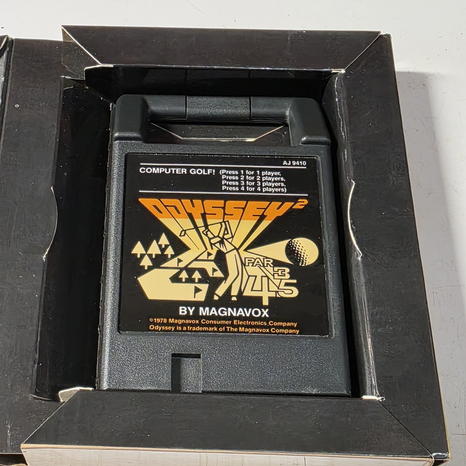 Magnavox Odyssey Computer Golf Game CIB w/ Box Manuals Inserts Vintage