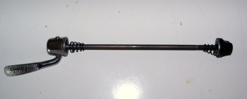 SILVER FORMULA REAR BICYCLE SKEWER BIKE PARTS 174