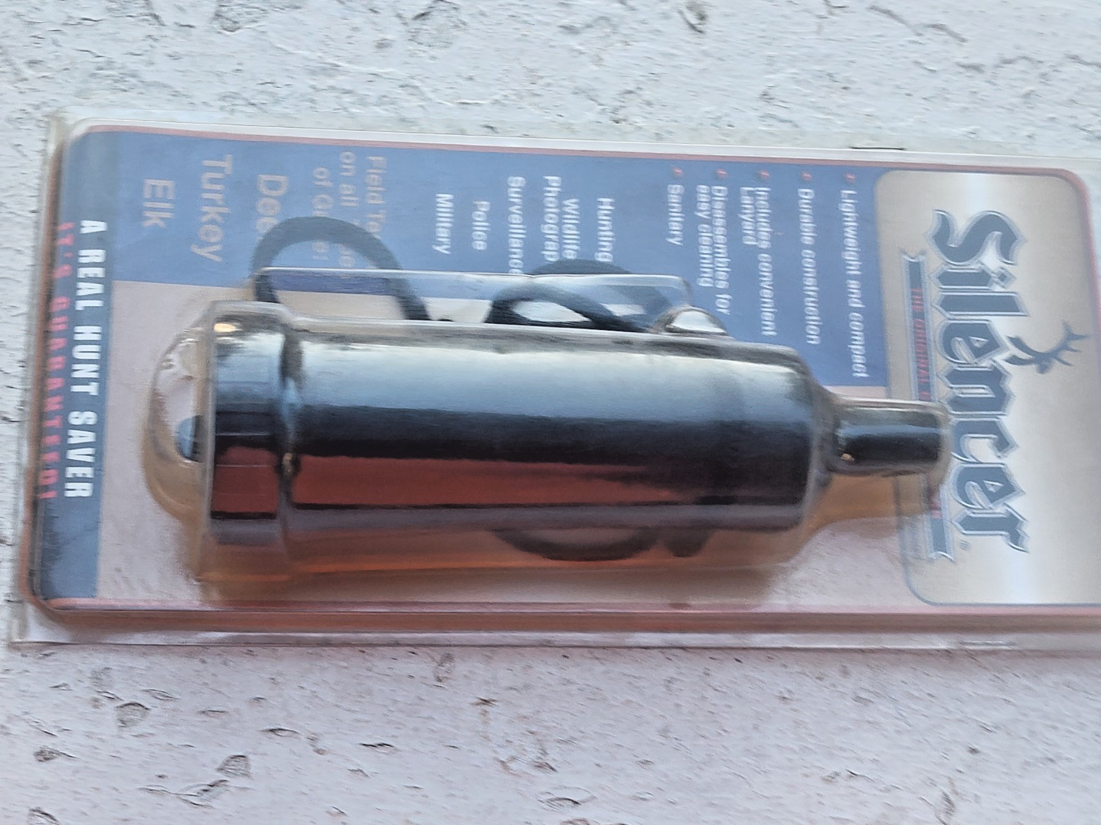 THE ORIGINAL COUGH SILENCER HUNTING NOISE REDUCTION AID BLACK