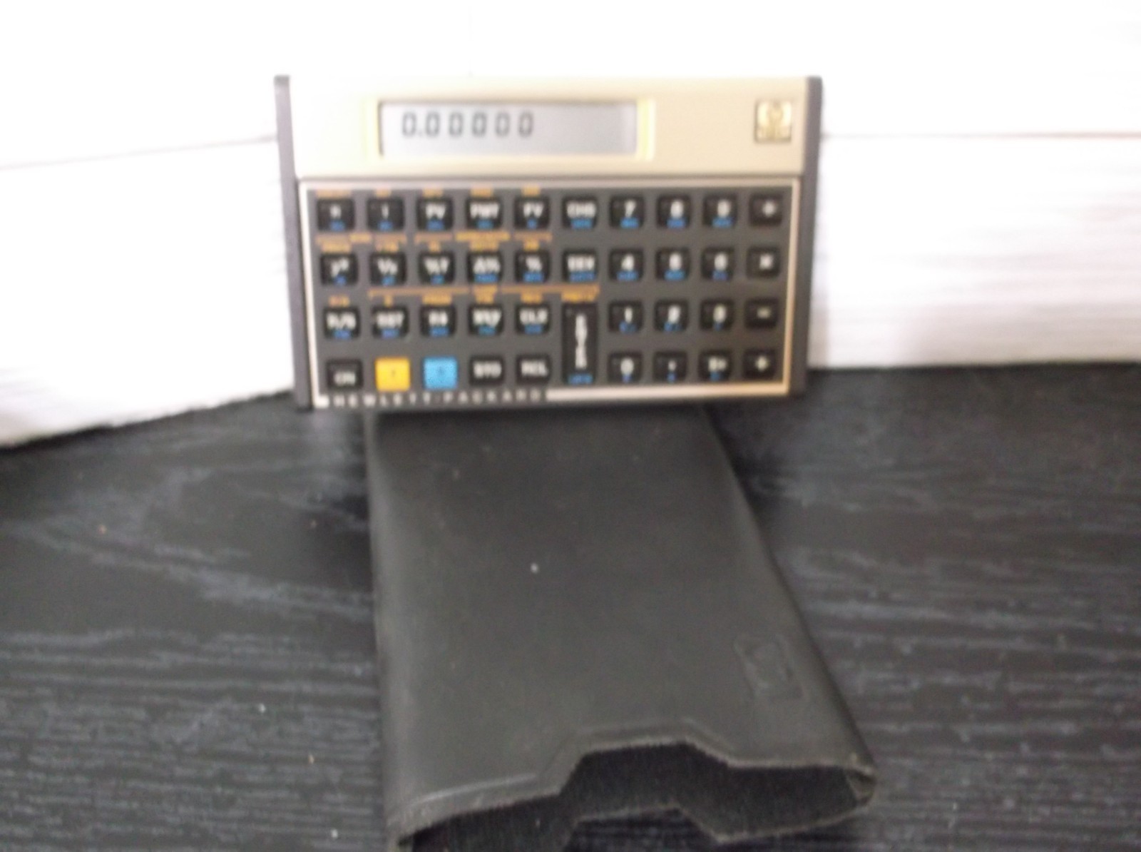 Hewlett Packard 12C Calculator with Case- Working