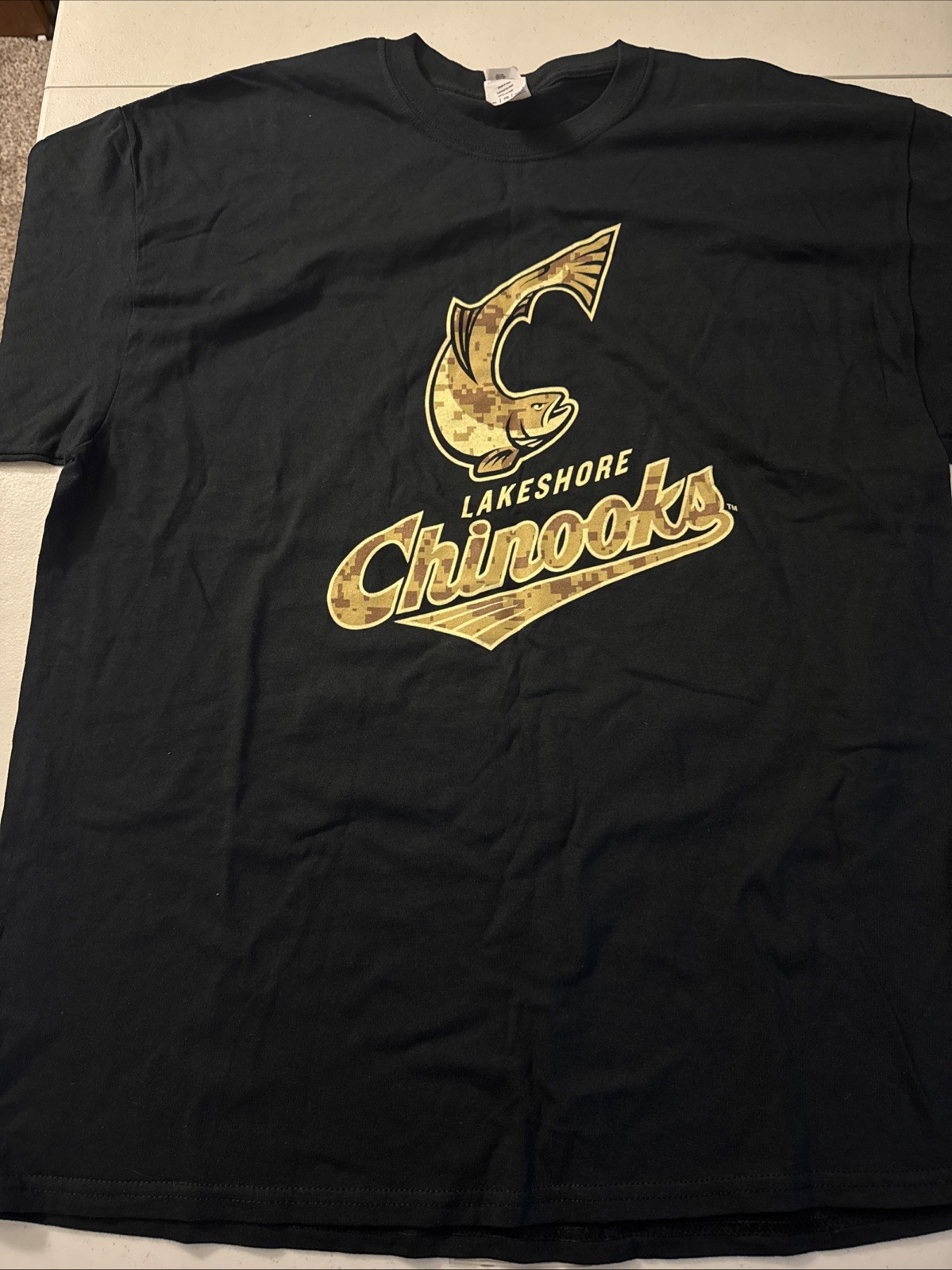 Lakeshore Chinooks T Shirt Size X Large XL Mequon Pizza Northwoods League L@@K !