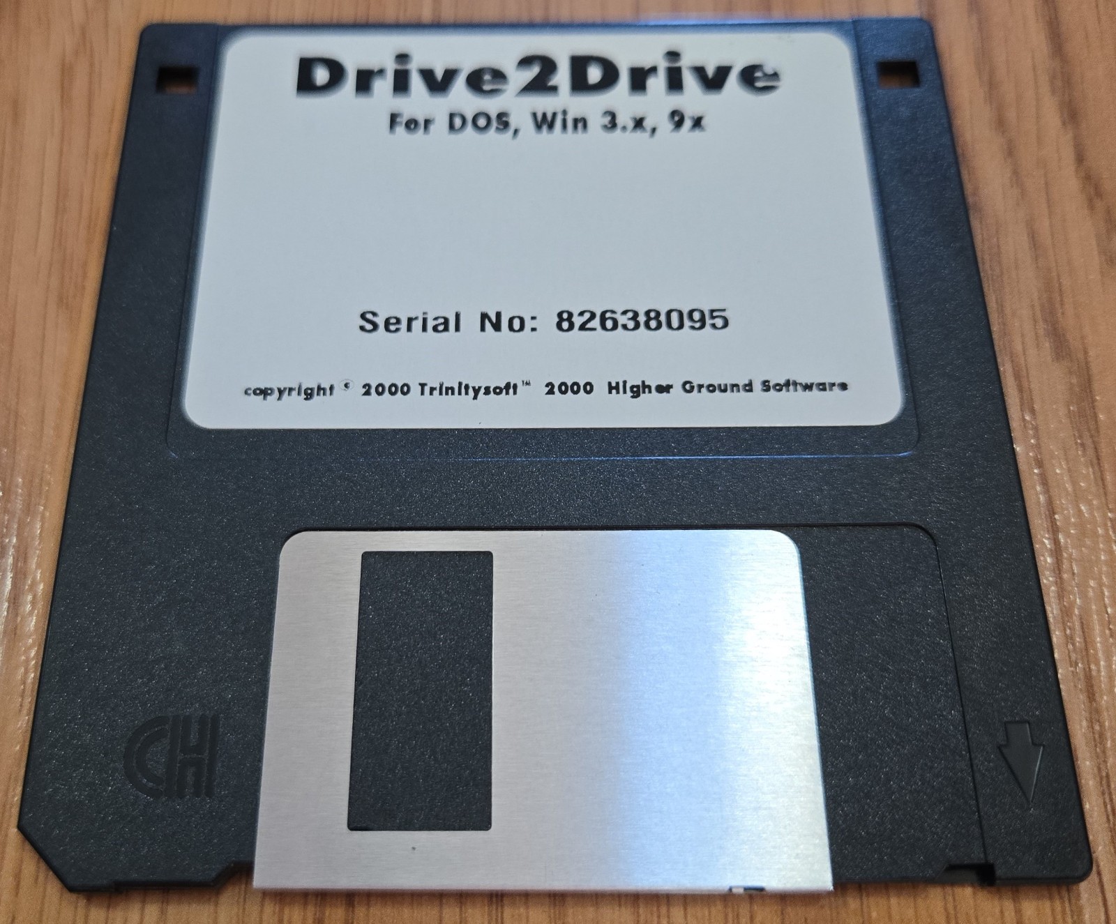 Drive2Drive Backup 3.5 Inch Floppy Disk VTG Software Program Tool Windows MS-DOS