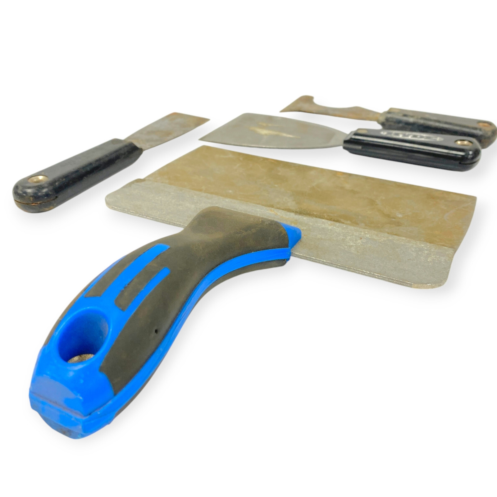 Hyde and Unbranded Wide, Mixed Putty Knife Set, 4 Pcs
