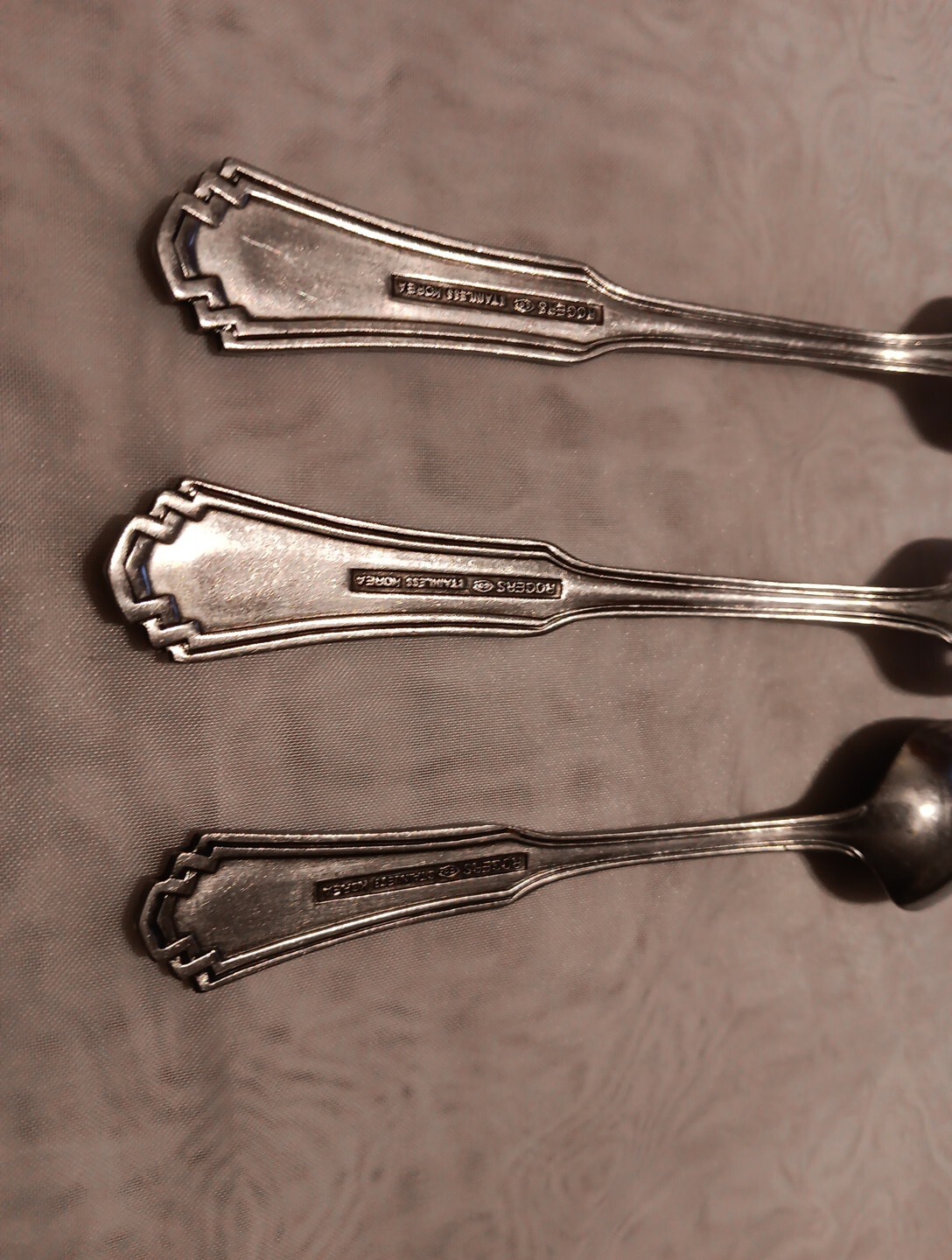 Rogers Alberta Pattern Dinner Fork 2, Teaspoon 1, Cutlery Replacement Deco