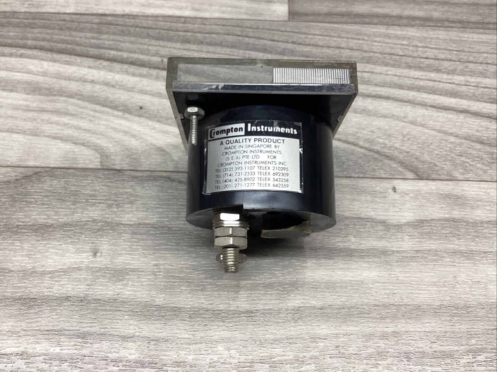 Crompton 223-02AA-LSNT Ammeter 0-50a Amp #801F252