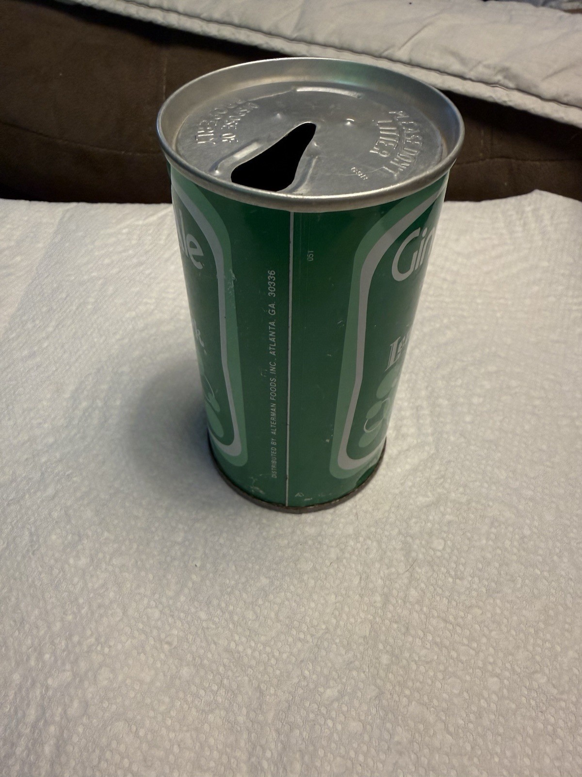 GINGER 🫚 ALE soda 🥤can BY LENOX PARK