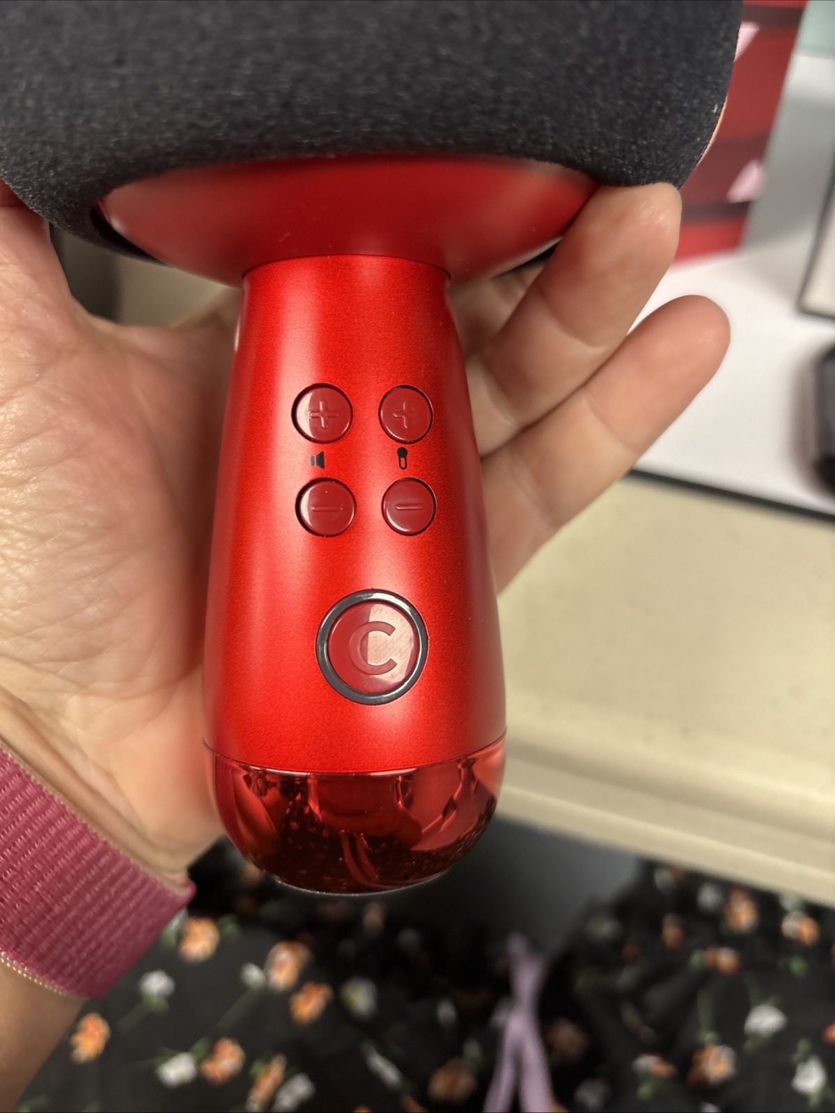 Calf G2 Bluetooth Karaoke Speaker Microphone read description