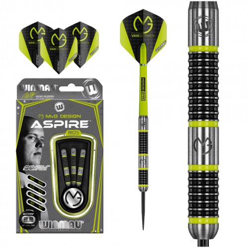 Steeldart Winmau - Michael Van Gerwen - MvG - Aspire 1444 - 23G