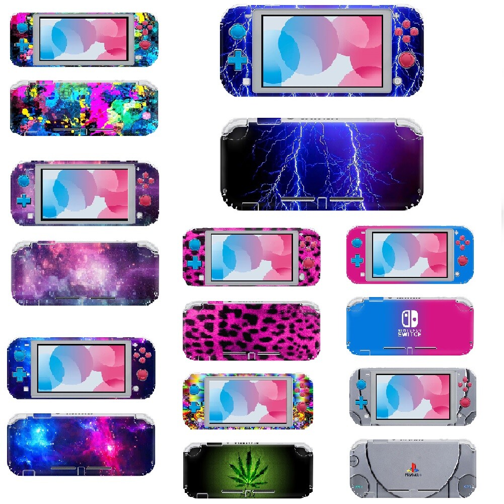 various Fashion Cool Protective Skisn Decal Sticker For Nintendo SWITCH Lite