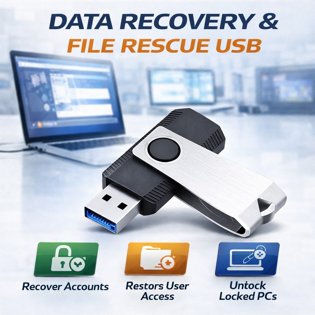 Ultimate Computer Repair Toolkit USB | Bootable Recovery & Diagnostics