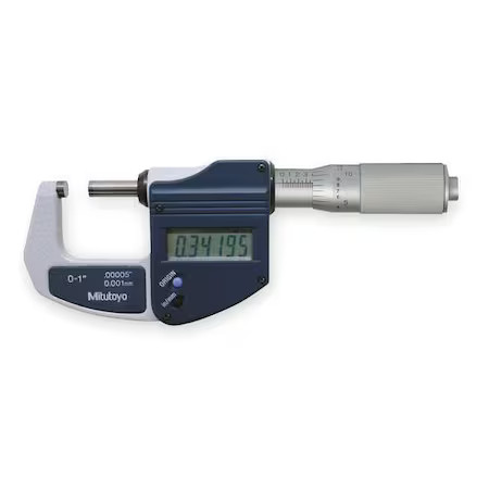 Mitutoyo 293-832-32 Electronic Micrometer, 0 To 1", Friction