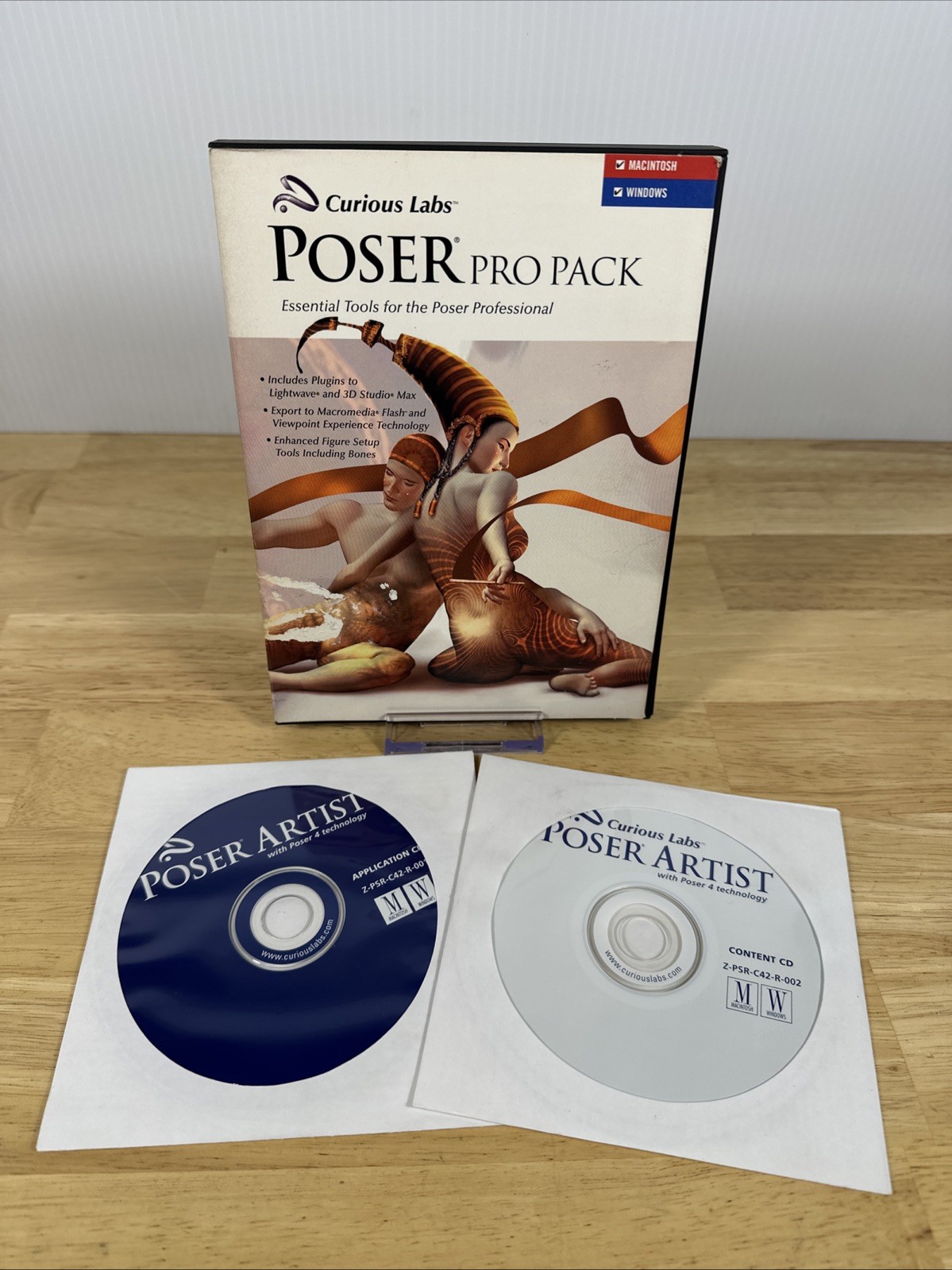 Curious Labs Poser Pro Pack Tools for Poser Professorial Windows & Macintosh