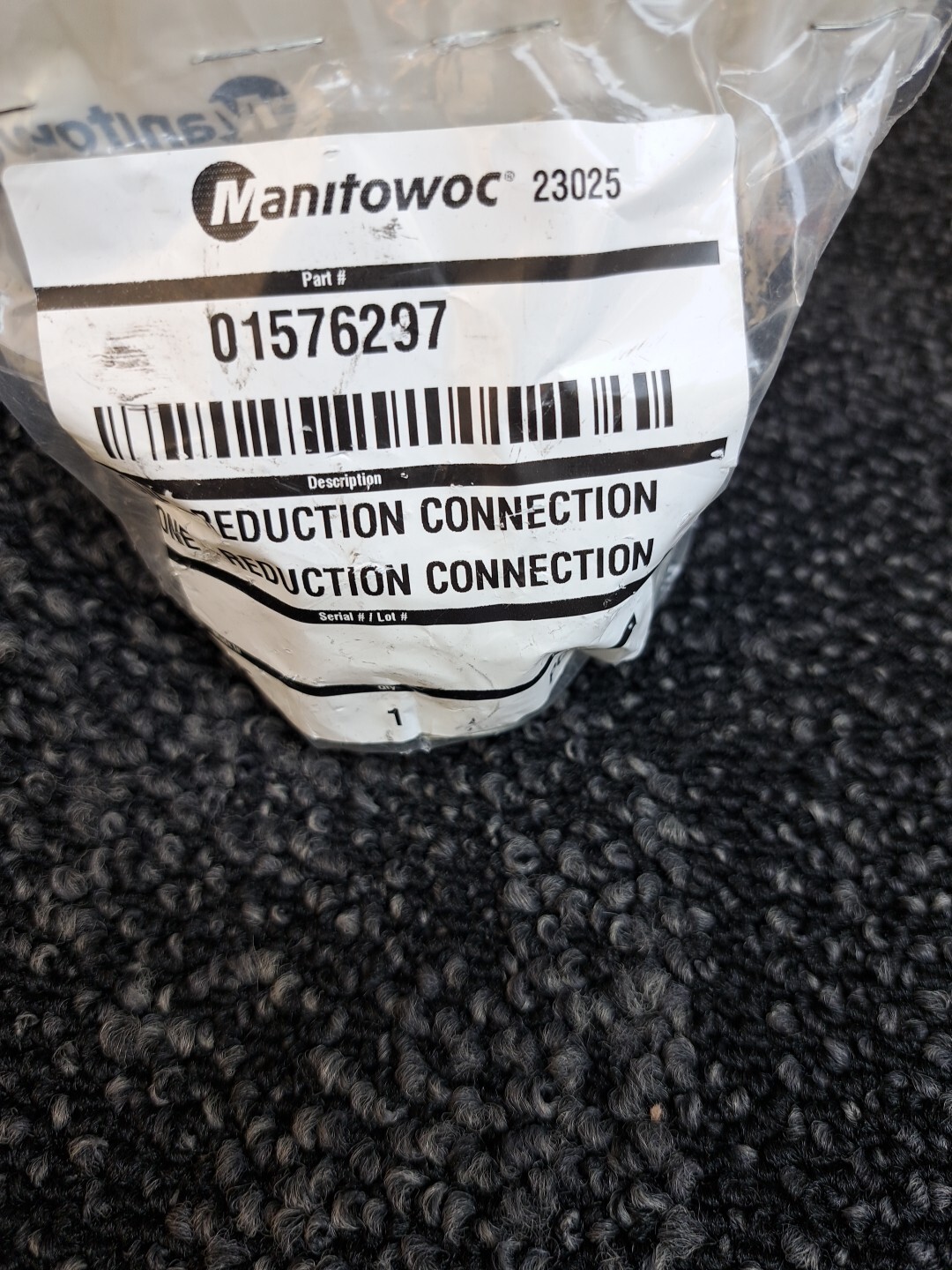Manitowoc #01576297 Cone-reduction Connection