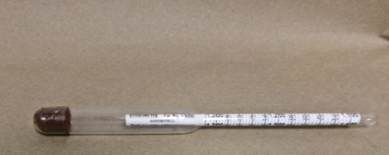 NEW OLD STOCKC 13090 HYDROMETER Brady Instruments