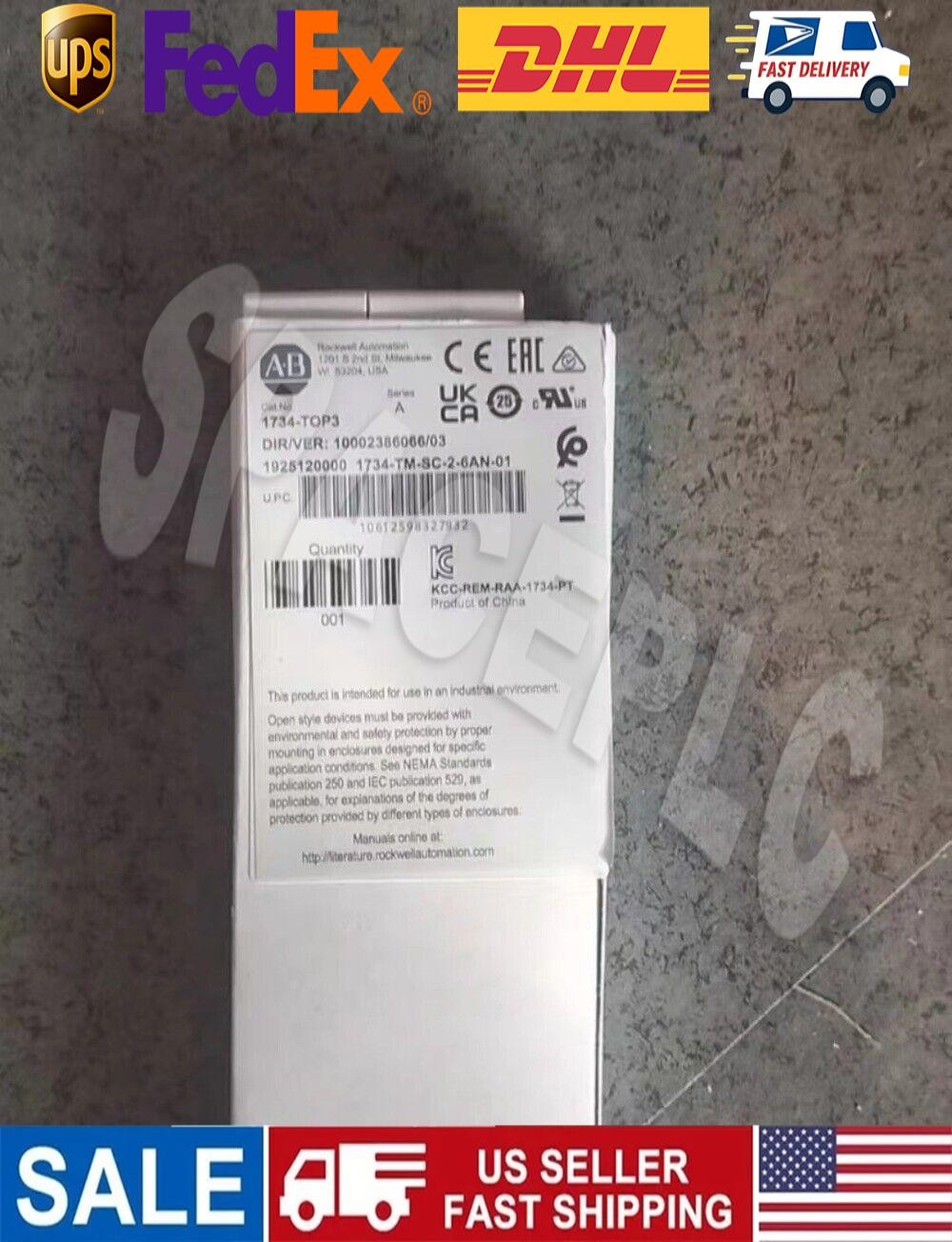 Allen Bradley 1734-TOP3 Terminal Base Catalog AB 1734-TOP3 New Sealed