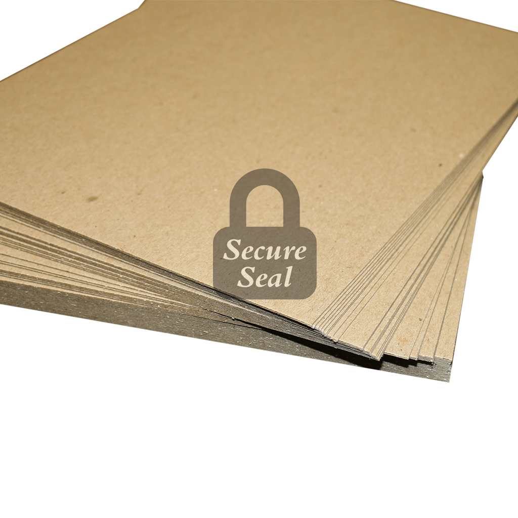 100 Chipboard 8.5x11 Cardboard Scrapbooking Sheets Pads .022 8.5" x 11" inch