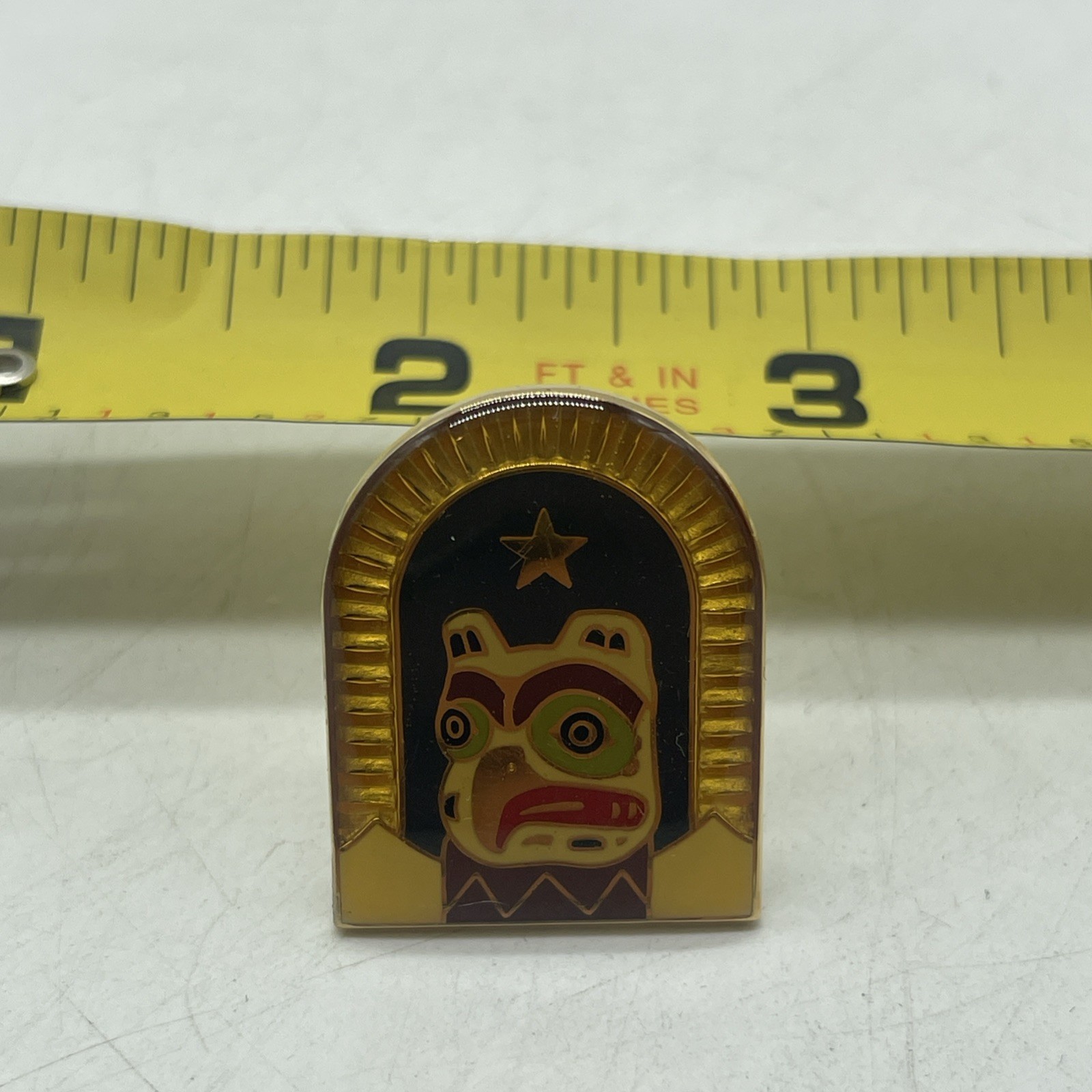 U.S. Military Army Alaska Station Unit Crest DI DUI Pin Clutch Insignia