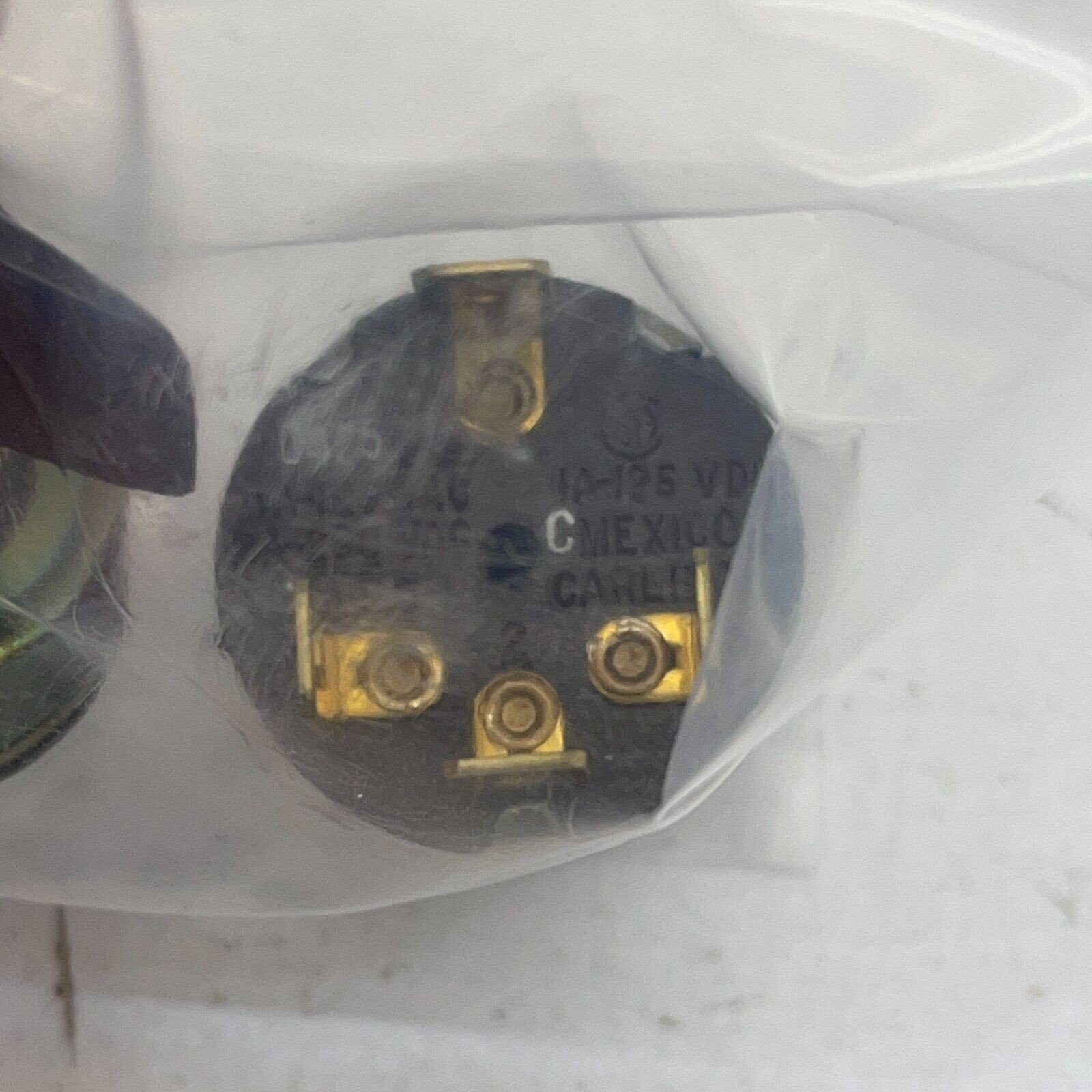 Carling Technologies Selector Switch 4 Position SP3T 1A 125 V Panel Mount Qty 2