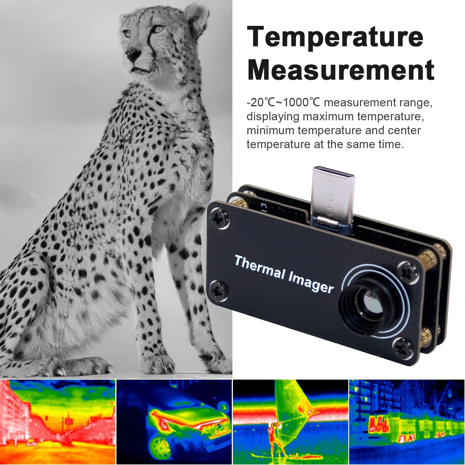 USB Type-C Thermal Imaging Camera For Android Mobile Phone Enhanced Features