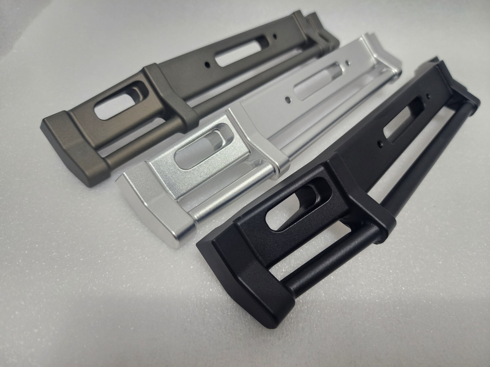 H-TECH RC CNC Aluminum Metal Front Bumper For Traxxas TRX6 Flatbed Hauler