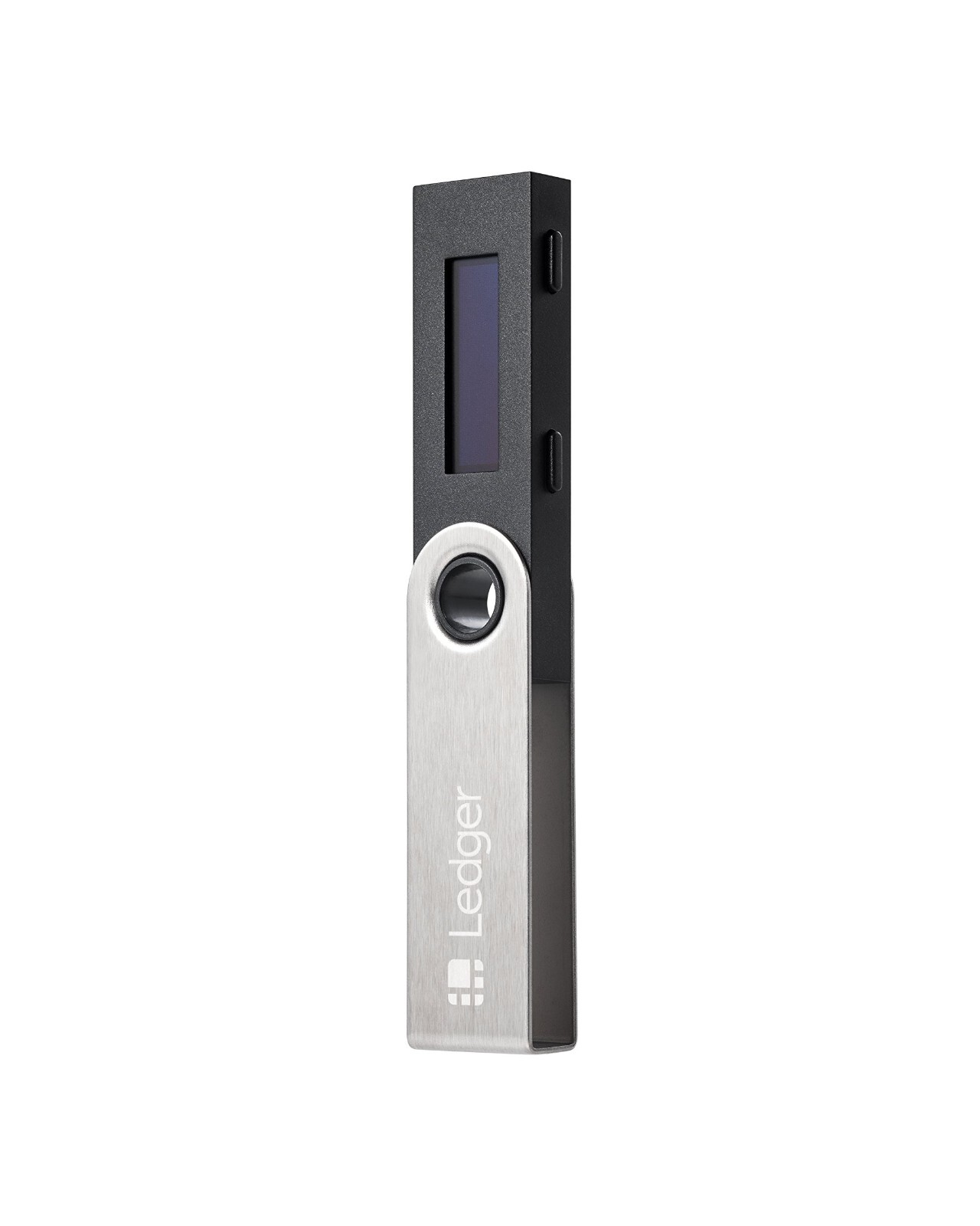 Ledger Nano S Cryptocurrency Bitcoin Hardware Wallet - Matte Black