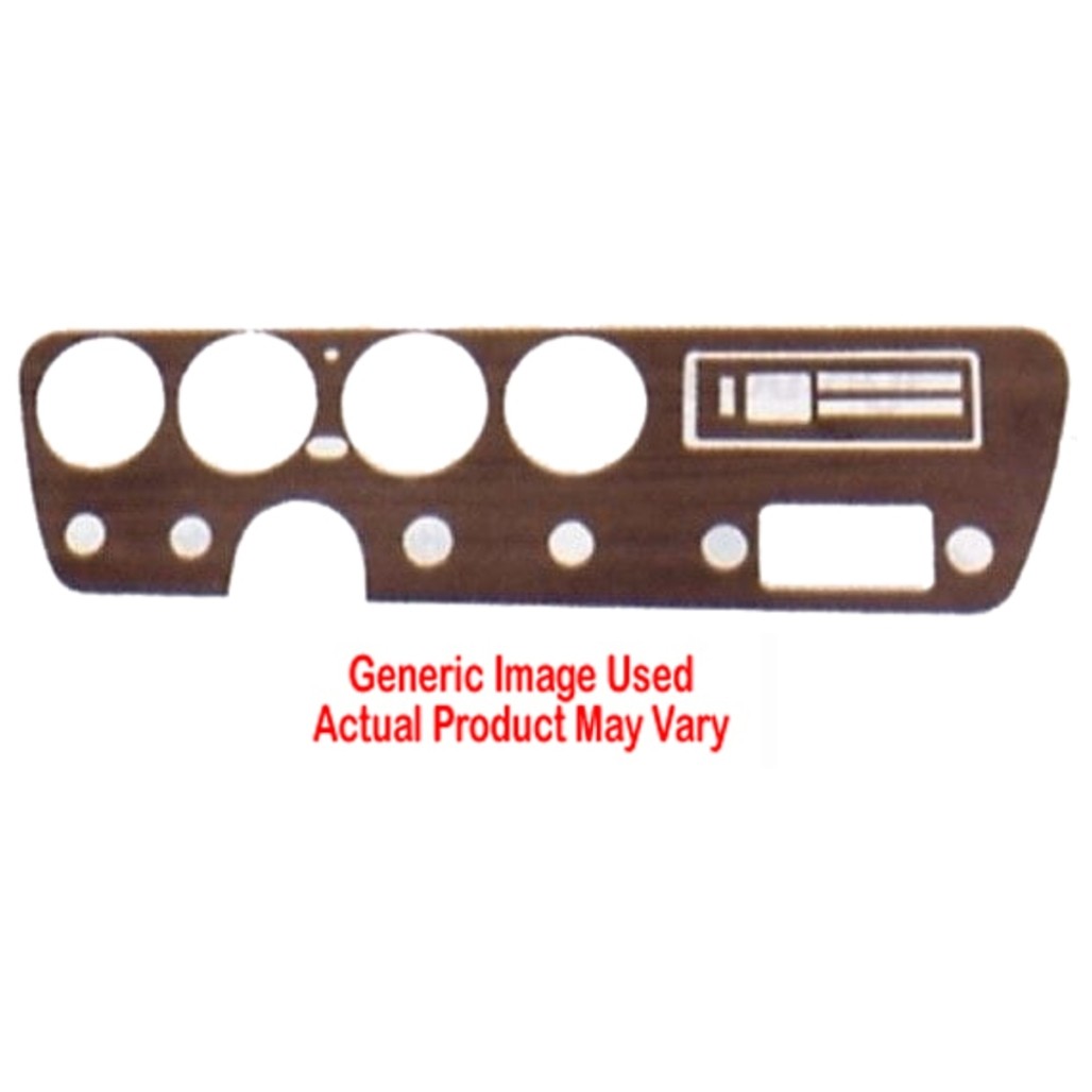 Dash Cover Insert Trim for 1974-1977 Ford Mustang II Standard Front 3 pieces