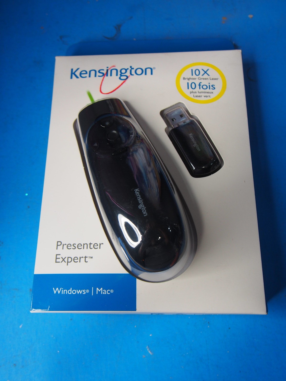 Kensington Presenter Expert Wireless Cursor Control Red Laser 10x Brighter