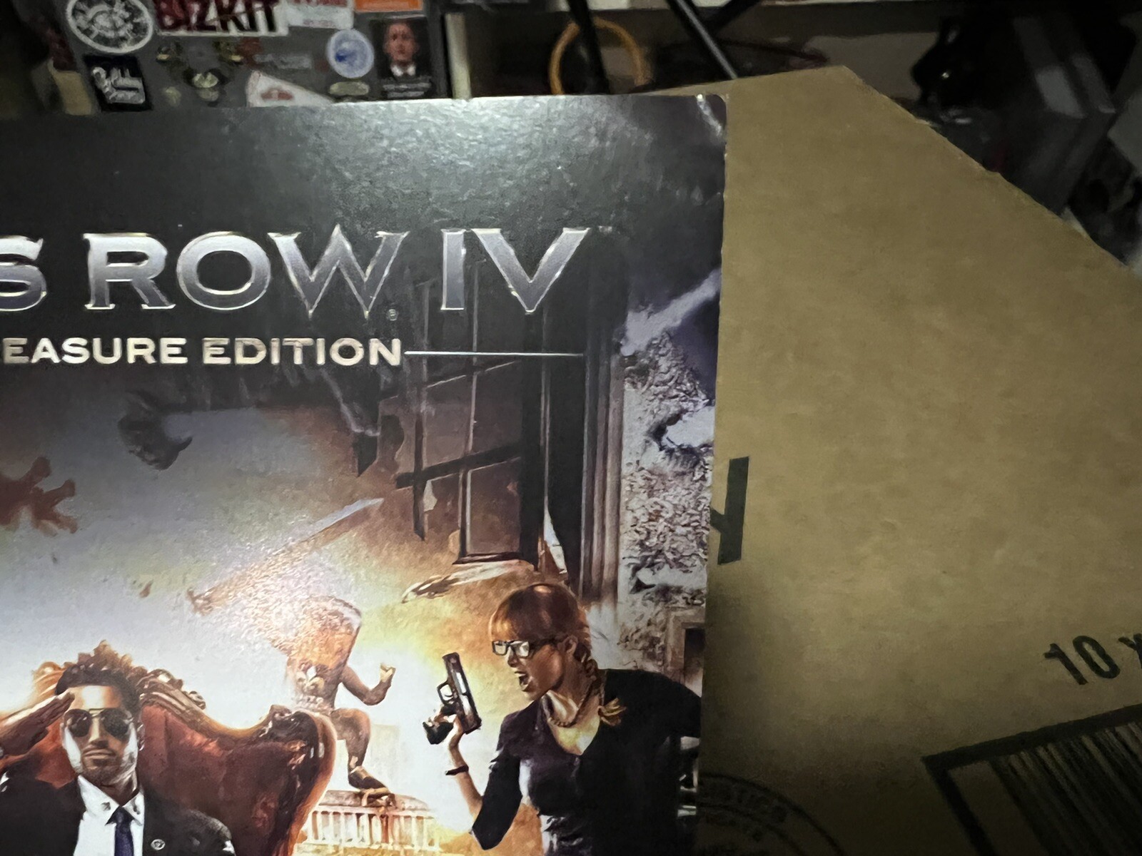 PS3 Saints Row IV National Treasure Edition Instruction Manual Only *Authentic*