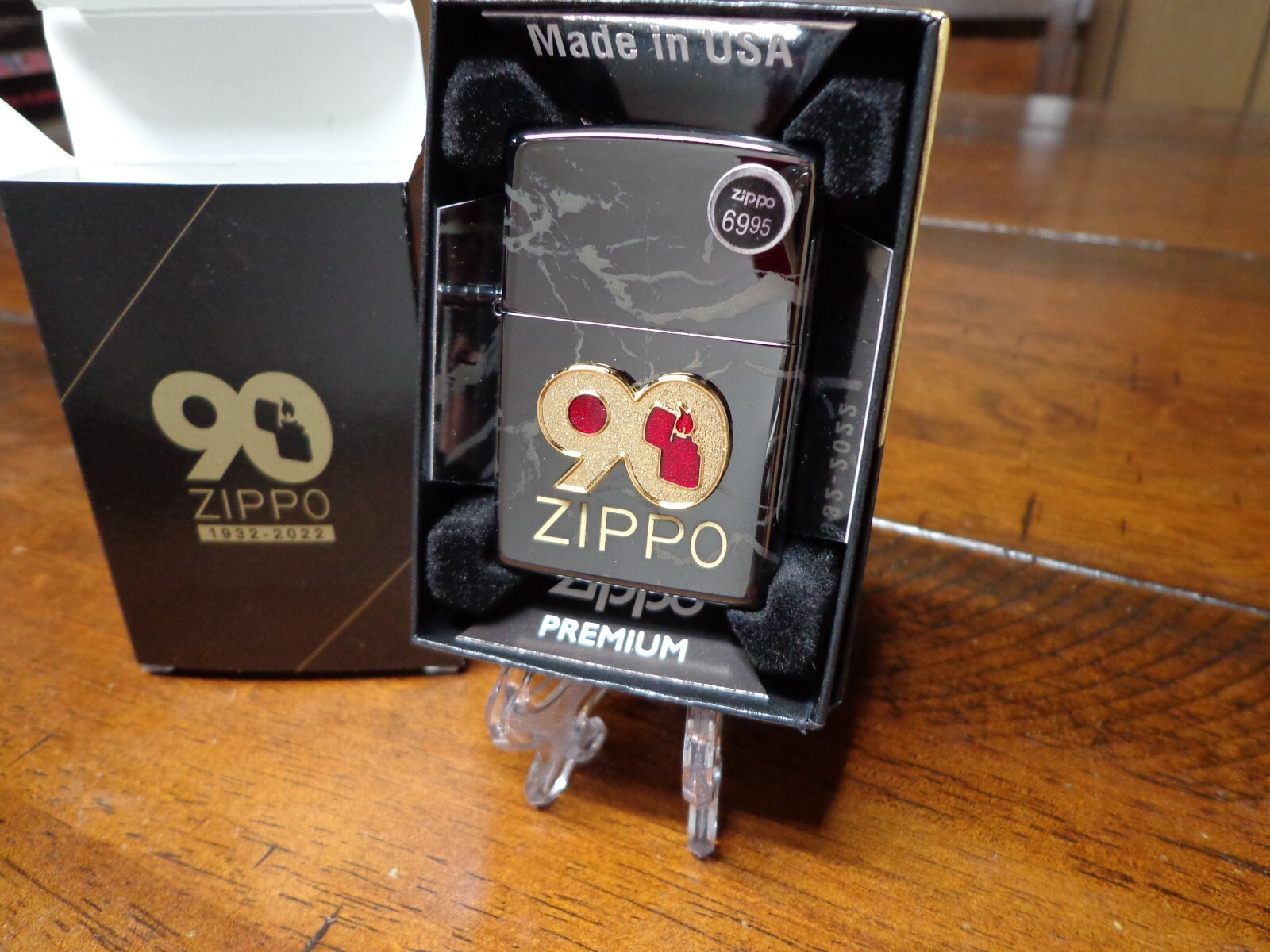 90TH ANNIVERSARY EMBLEM  1932 2022 ZIPPO LIGHTER MINT IN BOX
