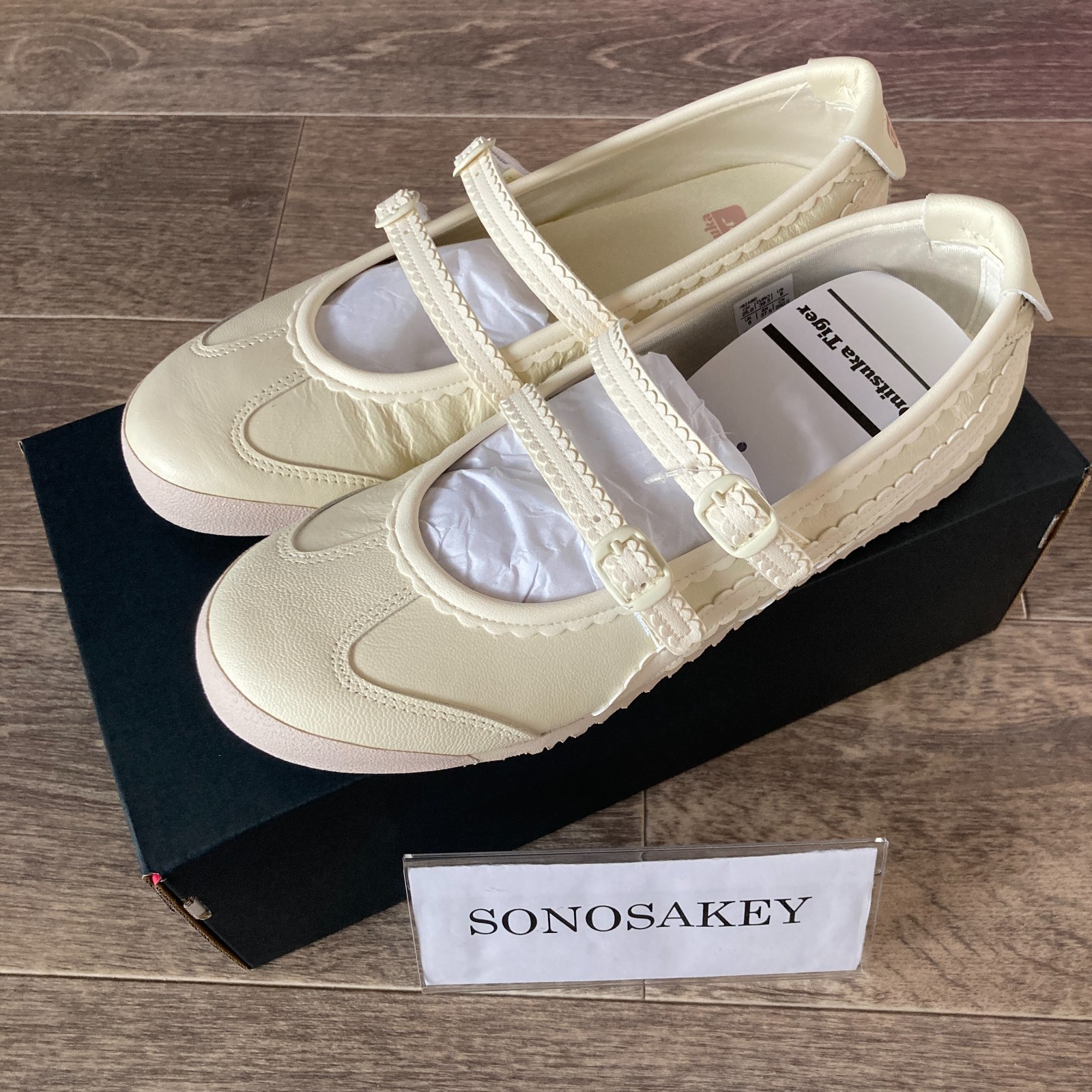 Onitsuka Tiger MEXICO 66 TGRS 1182A660 752 IVORY/CREAM New w/Box fm JPN【Women's】