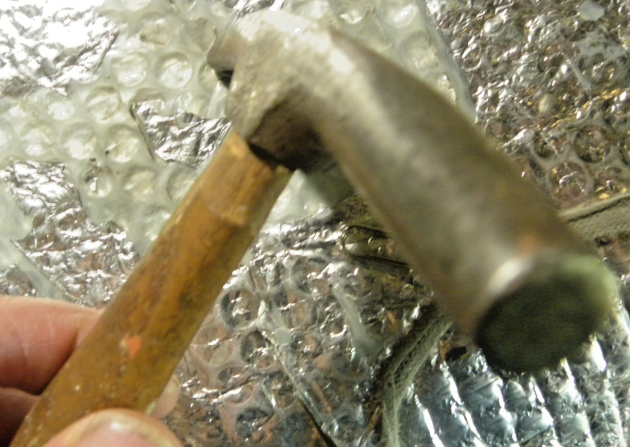 Vintage Stanley Tack Hammer Wood Handle