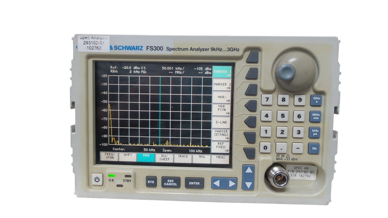 Rohde & Schwarz FS300 Spectrum Analyzer 9kHz – 3GHz - Free Shipping