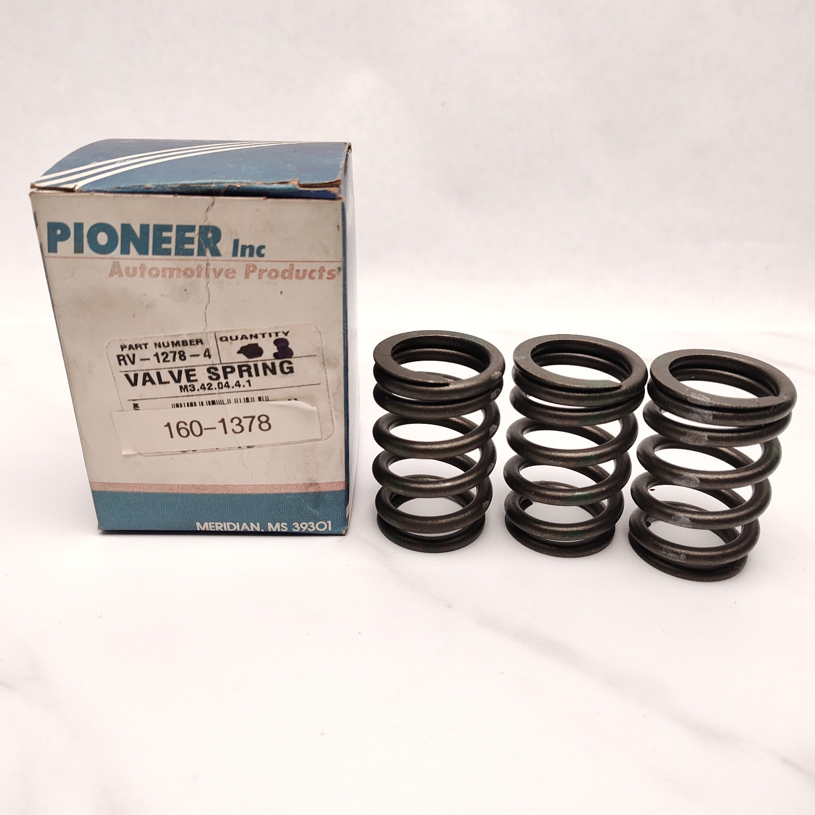 Pioneer Automotive RV-1278-4 Valve Spring Set 3 Piece, SBI 160-1378