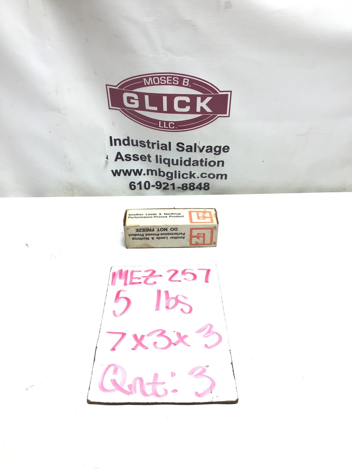 Leeds & Northrup 152 137 Temperature Sensor