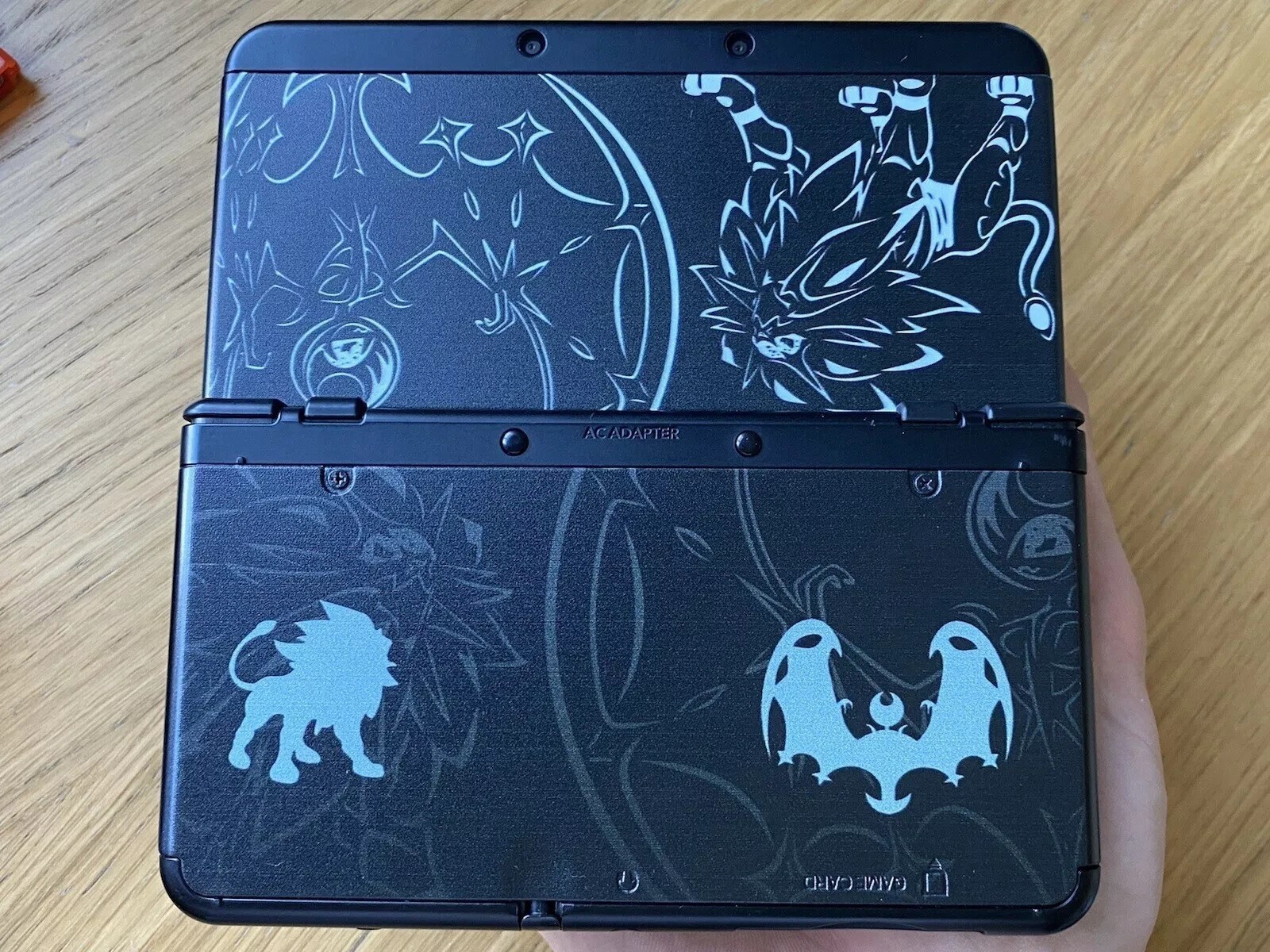 New Nintendo 3DS Kisekae Cover Plates - Pokemon Solgaleo Lunala Non-OEM~